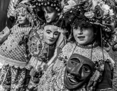 Il Carnevale in bianco e nero