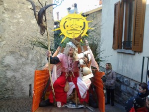 Carnevale di Schignano, il carro dei Maya