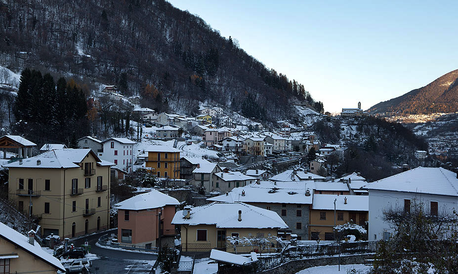 schignano e occagno innevate